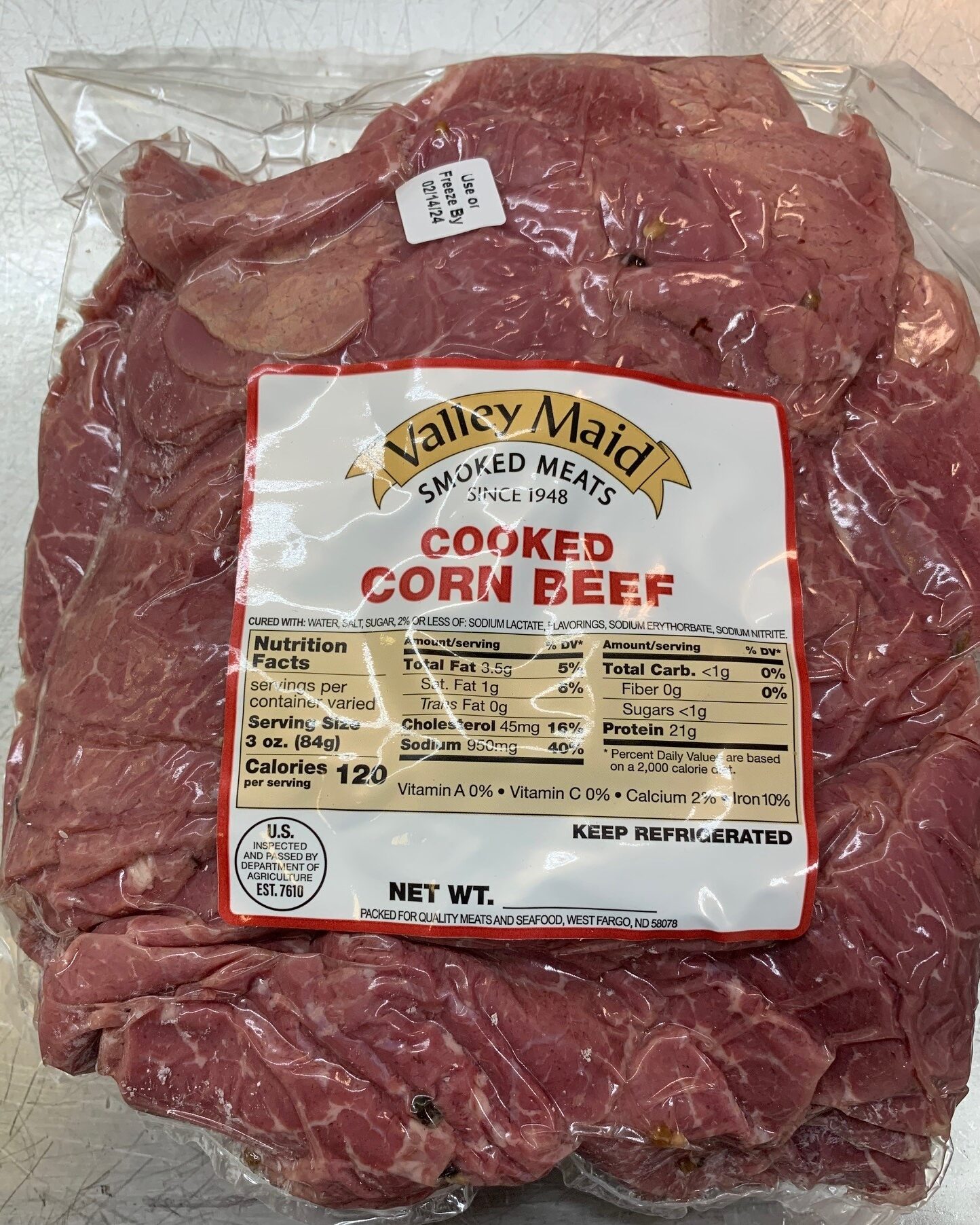 Sliced Corned Beef